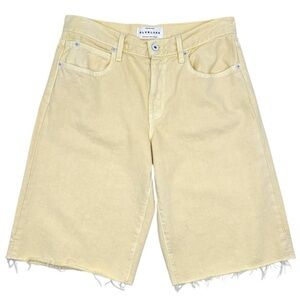 SLVRLAKE Mica Frayed Denim Shorts Size 27